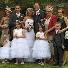 Bride and Groom at Essex Wedding Venue 